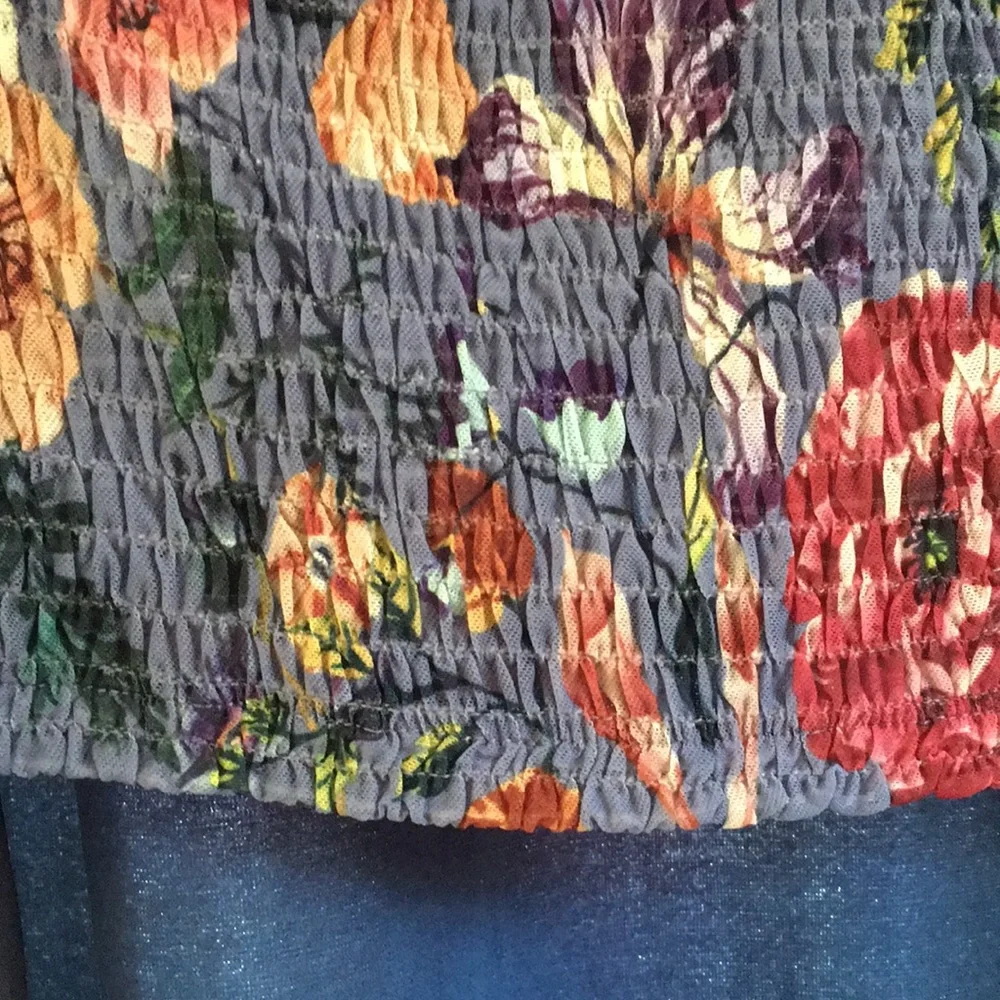 NWT Anthropologie | Smocked Bodice Blouse - Picture 8 of 8